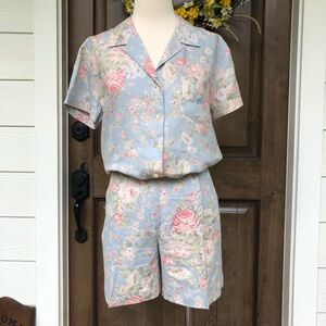 Vintage Lauren Ralph Lauren shirt shorts set